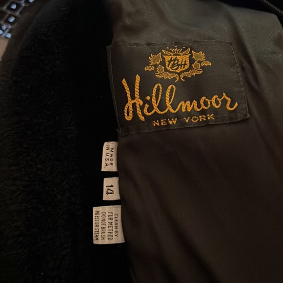 Vintage black faux fur coat - Picture 4 of 4